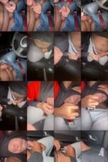 Hijab Cantik Sepong Pak Dosen di mobil